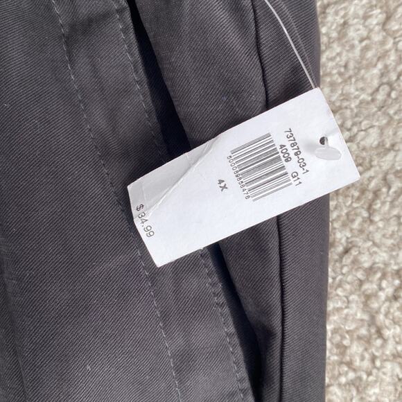 Old Navy High-Waisted Twill Jogger Pants Black Jack 4X - Picture 3 of 10